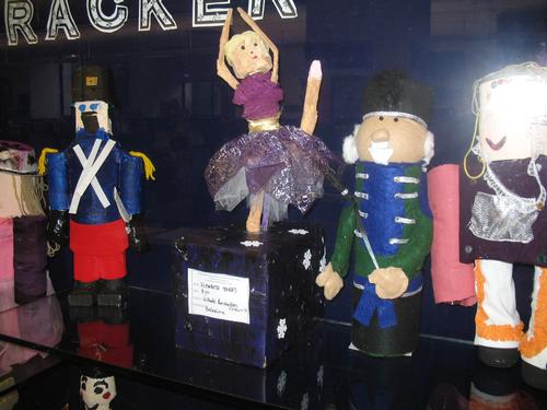 Just a few of the many Nutcrackers made in rec centers throughout Philadelphia.