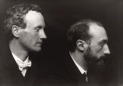Charles Haslewood Shannon and Charles Ricketts by George Charles Beresford. Photograph, October 1903. National Portrait Gallery.