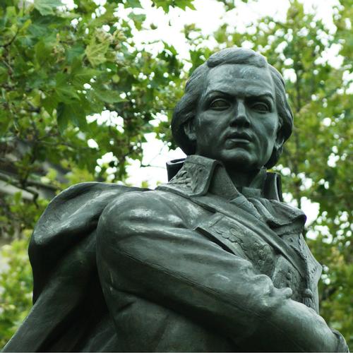 Statue of Francisco de Miranda at 20th Street and Ben Franklin Parkway
