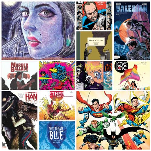 Whether they were new stand-alone stories, retro reissue collections, original children's series, or new adventures with familiar faces, there was no shortage of comic-related reading material in 2017.