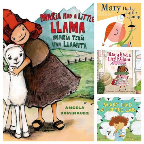 In these Picture Book Highlights, Mary adds a little Glam, Lllama, Lamp, and Lab, to the classic Lamb storyline and rhyme.