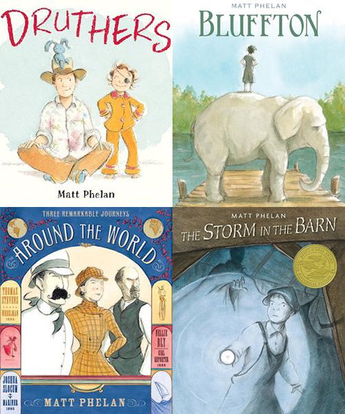 Matt Phelan's award-winning books