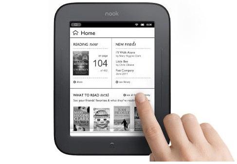 The Nook Simple Touch - it's simple!
