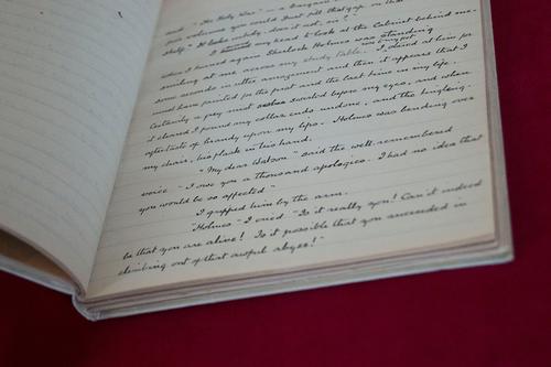 Arthur Conan Doyle's handwritten copy of 