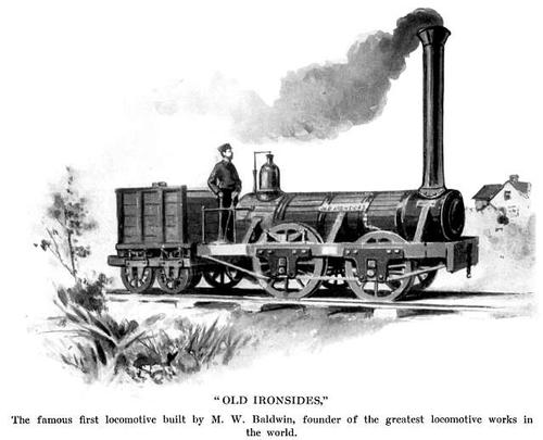 Baldwin's first locomotive, 