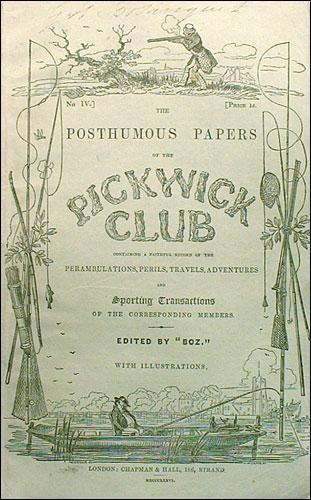 <i>The Posthumous Papers of the Pickwick Club</i> by Charles Dickens