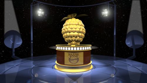 The Golden Razzpberry Award, awarded annually to the Best of the Worst films released each year.