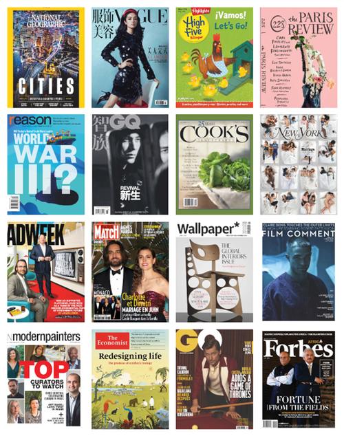 Just some of the newest additions to our digital magazines subscriptions through RBdigital!