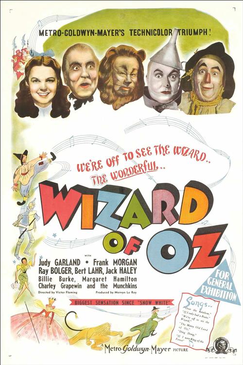 The Wizard of Oz 1939 movie poster