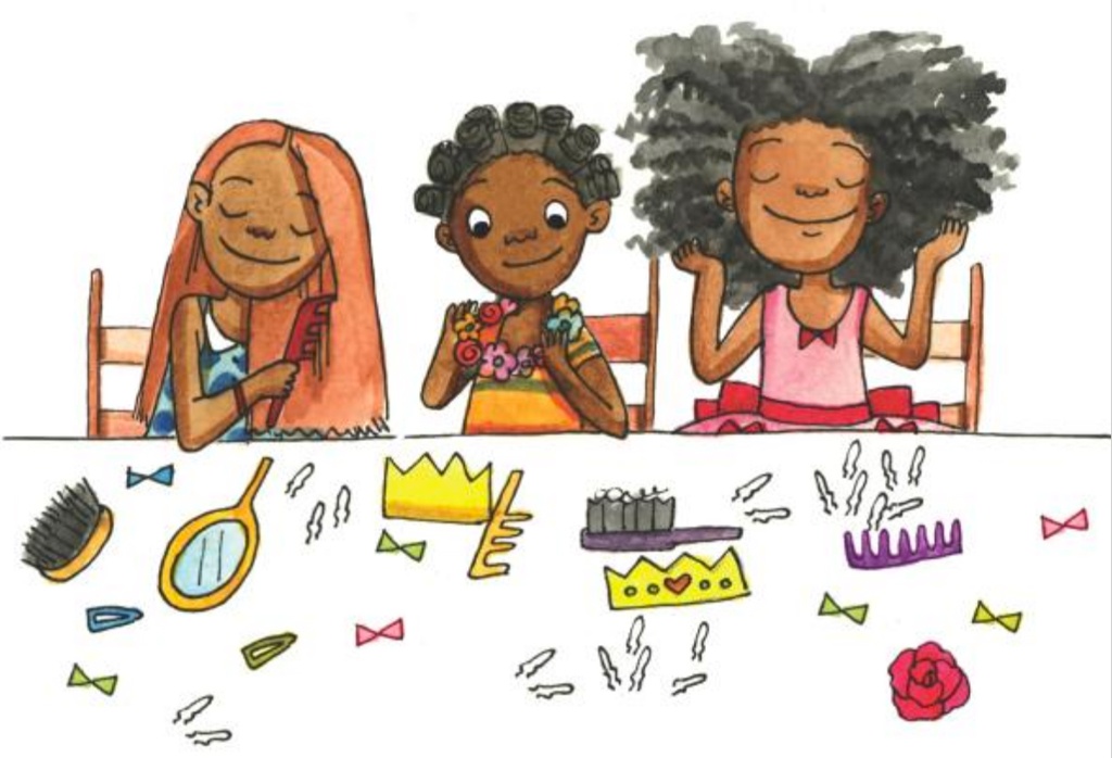 From hairstyles to haircuts, these books written and illustrated by African American authors and illustrators, celebrate the beauty and power of black hair!
