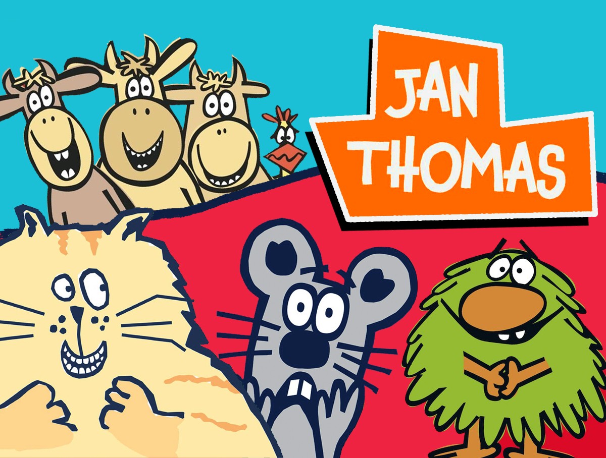 Looking for some storytime inspiration? Check out Jan Thomas' books in the Free Library collection.