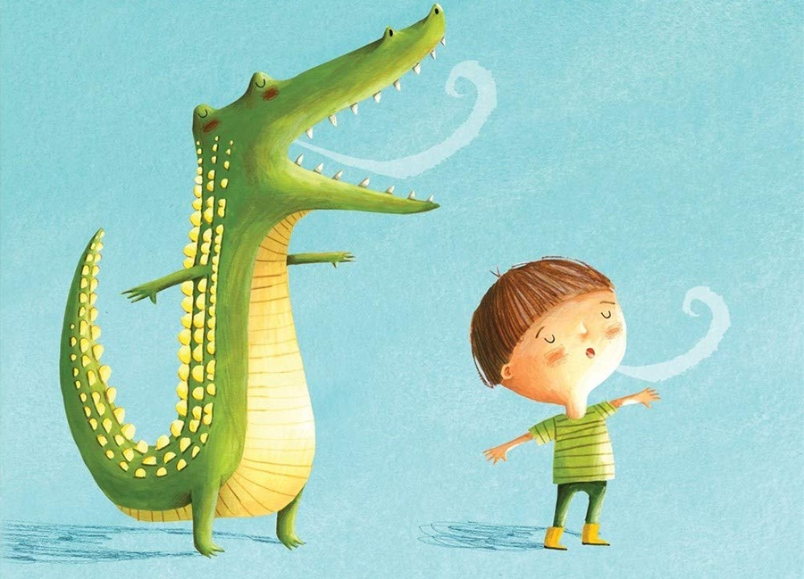 The following recommended picture books are all about staying present and learning to breathe in a way that centers our thoughts.