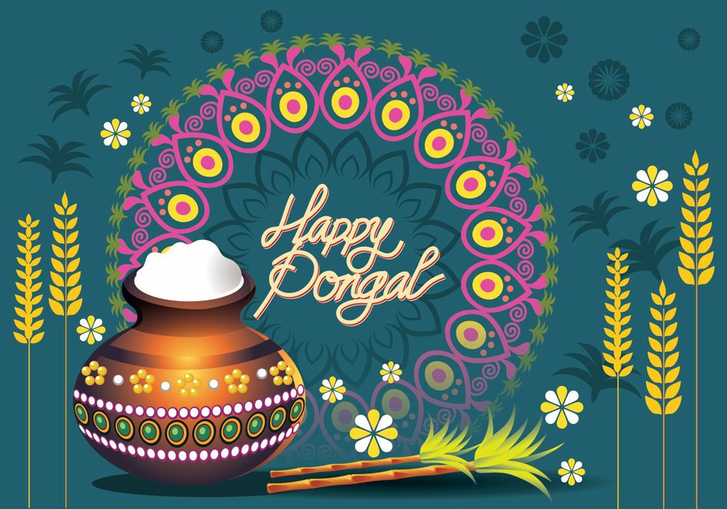 Celebrate Pongal virtually on Friday, January 15 at 3:00 p.m. on Donatucci Library's Facebook page