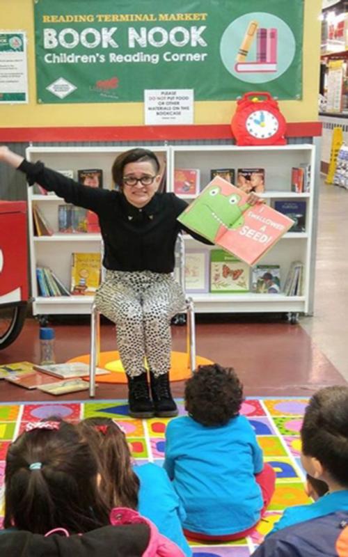 Join the Free Library for a storytime at Reading Terminal Market!