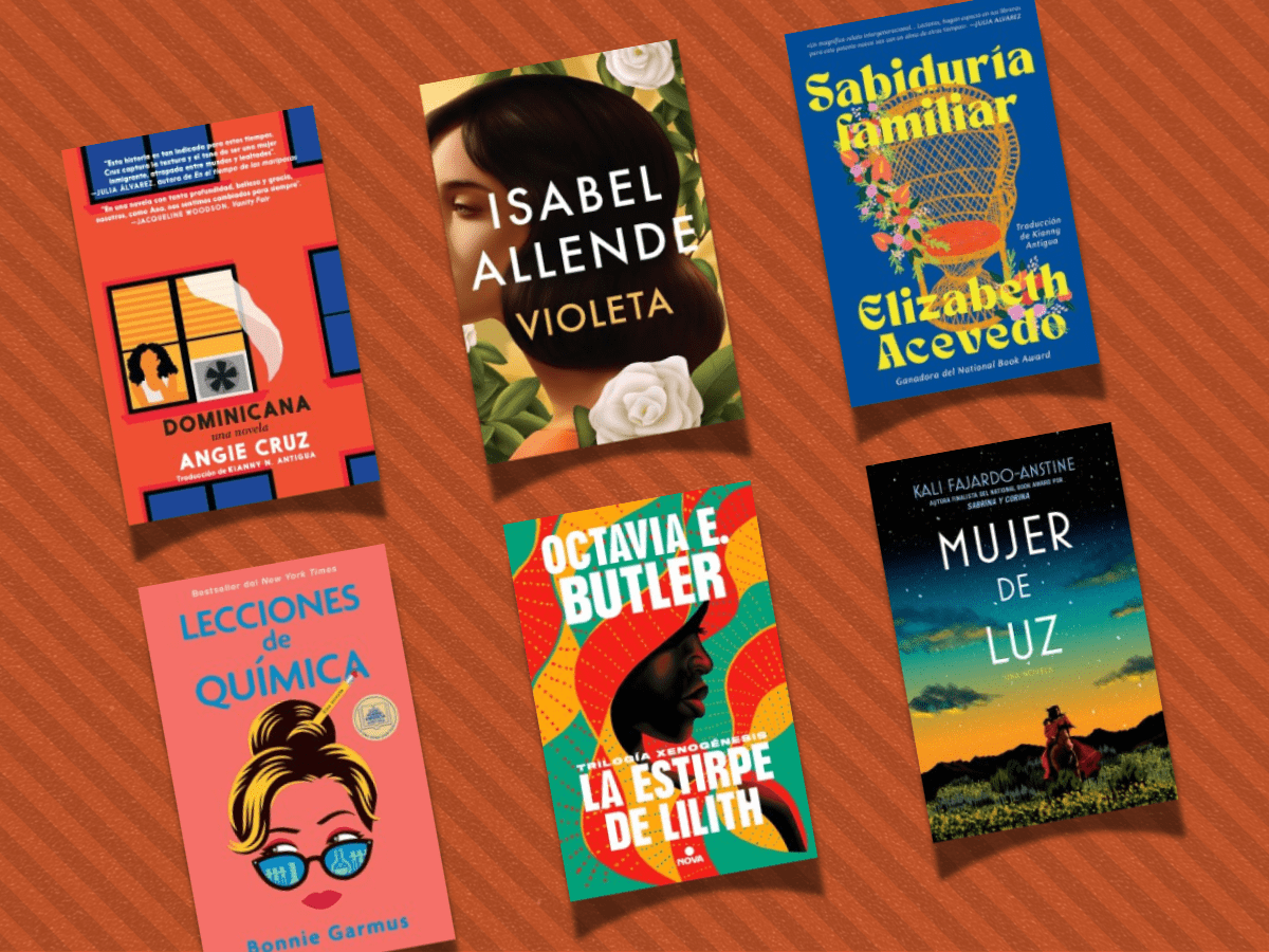 These are new Spanish language novels in the Free Library's catalog.