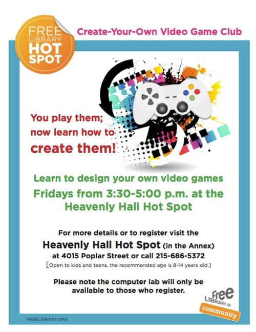 Video Game Club at Heavenly Hall