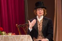 Lisa as Charles Dickens (photo by Ryan Brandenberg)