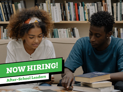 The Free Library is currently hiring After-School Leaders