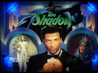 Alec Baldwin, depicted as The Shadow, on The Shadow pinball game.