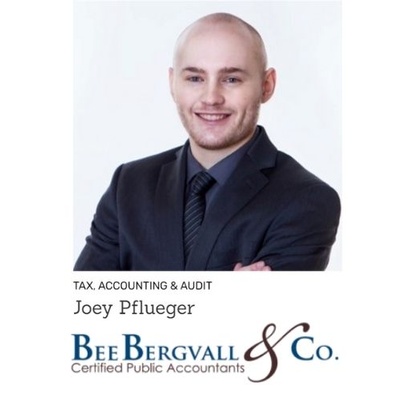Joey Pfluger, Accountant, Bee, Bergvall & Co