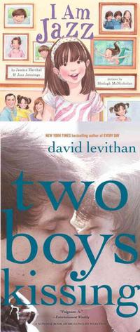 The increasing spotlight on LGBTQ youth and bullying has led to an increase in LGBTQ characters and themes in children's and teen books, with titles like I Am Jazz and Two Boys Kissing, which have topped the challenged/banned books list.