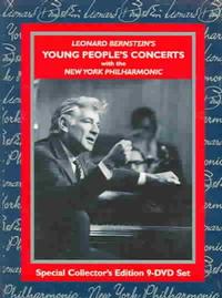Leonard Bernstein's Young People's Concerts with the New York Philharmonic,originally televised between 1958-1972 and released as a dvd compilation in 1990.