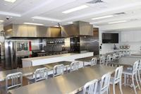 The Culinary Literacy Center's kitchen classroom.