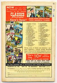 Classics Illustrated ad and order form, dated June 1949