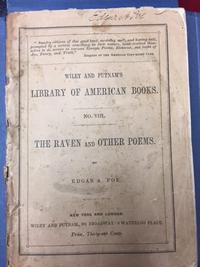 Edgar Allan Poe's signature on 1st edition of The Raven, on display in our Rare Books department