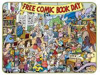 Free Comic Book Day illustration by Sergio Argones