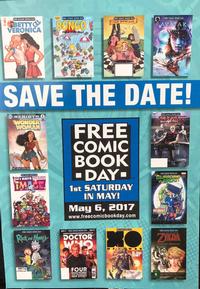 Some featured titles for this year's Free Comic Book Day