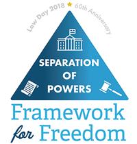 This year’s Law Day theme is Separation of Powers: Framework for Freedom. 