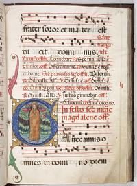 A page from a Medieval Italian choir book