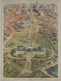 Philadelphia Art Gallery and Parkway, by Craig, Finley & Co., Lithographers (1925)