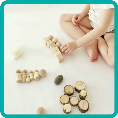 PLAY! Loose parts from Workspace For Children.