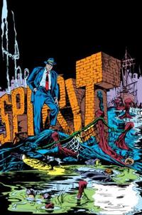 Spash page to The Spirit - “Bring in San Saref” (January 15, 1950), script and art by Will Eisner