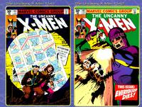 Covers to Uncanny X-Men #141 and #142, the issues that make up the bulk of Days of Future Past storyline