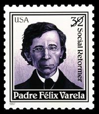 Varela was honored with a commemorative stamp in 1997