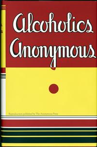 Alcoholics Anonymous book cover (image from The Library of Congress)