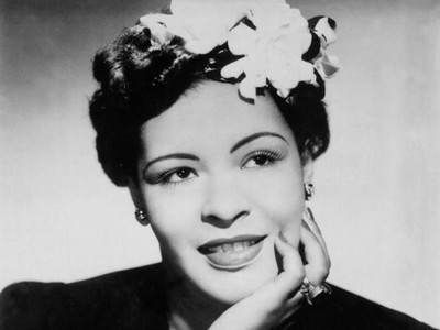 Billie Holiday and her famed gardenias