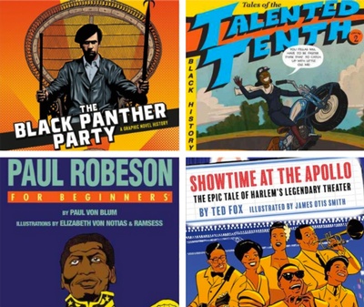 Check out these Black History graphic novels and more from our catalog!