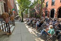 The Rosenbach will commemorate Bloomsday with the traditional day-long public reading of Ulysses on Delancey Place from 12:00 p.m. to 8:00 p.m. on June 16.