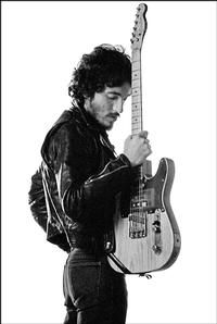 Bruce Springsteen, Born to Run-era, from album photoshoot by Eric Meola