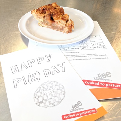 The Free Library's Culinary Literacy Center Pi Day event