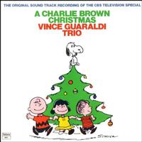 A Charlie Brown Christmas soundtrack performed by Vince Guaraldi Trio