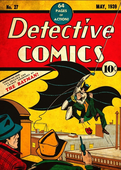 Batman debuted in Detective Comics #27, published in May 1939.