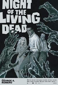Duane Jones as Ben, front and center in the groundbreaking horror film Night of the Living Dead