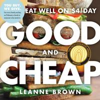 Good and Cheap was written with the $4/day SNAP (food stamps) budget in mind and features creative recipes for eating delicious and healthy food on a limited budget. 