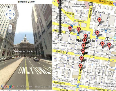 Hip Map Streetview