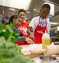 Involving youth of all ages in the kitchen is a great way to help open up young minds to new foods!